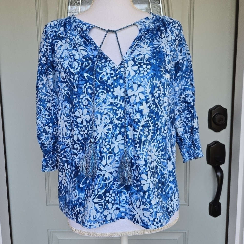Marie Oliver Lara Short Sleeve Blouse